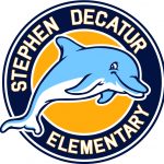 Decatur Logo with Dolphin in Circle